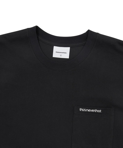 thisisneverthat(ディスイズネバーザット)の「Basic Pocket Tee(Tシャツ/カットソー・メンズ・ホワイト/ネイビー/ブラック/ヘザーグレー・L/M/S/XL)」の7枚目の写真