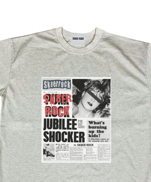 SK8ER ROCK(スケーターロック)の「Burning Youth T-shirt ((oatmeal))(Tシャツ/カットソー・レディース・その他・SMALL/MEDIUM/LARGE)」の3枚目の写真