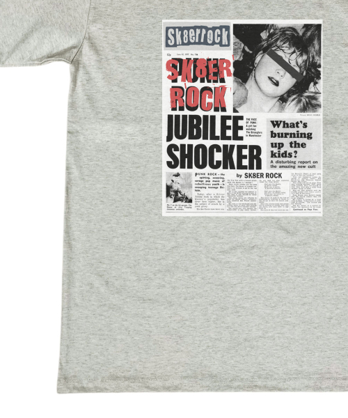 SK8ER ROCK(スケーターロック)の「Burning Youth T-shirt ((oatmeal))(Tシャツ/カットソー・レディース・その他・SMALL/MEDIUM/LARGE)」の5枚目の写真