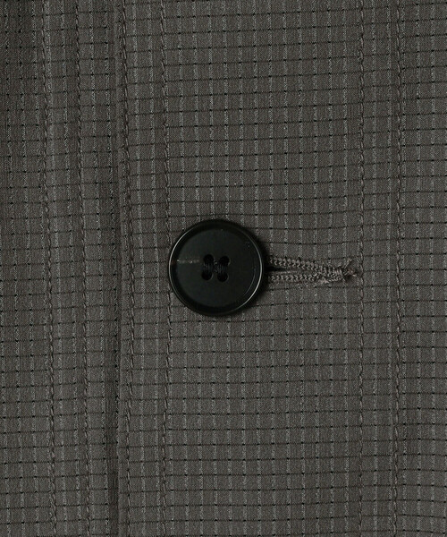 DANTON(ダントン)の「DANTON | リップストップ 半袖カバーオールシャツ MEN(シャツ/ブラウス・メンズ・ブラック/チャコール・42/40)」の9枚目の写真