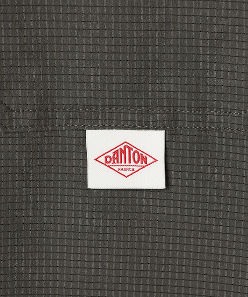 DANTON(ダントン)の「DANTON | リップストップ 半袖カバーオールシャツ MEN(シャツ/ブラウス・メンズ・ブラック/チャコール・42/40)」の10枚目の写真
