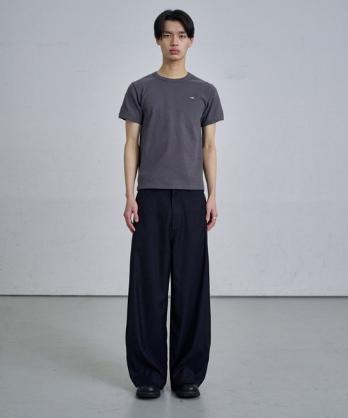 THE CLE(ザクレ)の「DEEP TUCK SLACKS / ディープタックスラックス(スラックス・メンズ・グレー/ブラック・LARGE/MEDIUM/SMALL)」の12枚目の写真