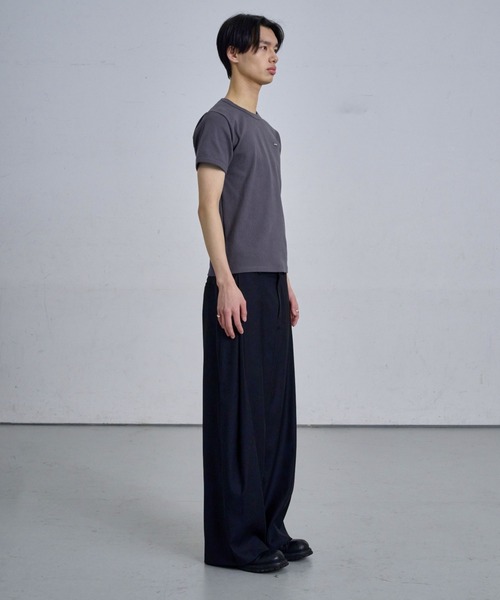 THE CLE(ザクレ)の「DEEP TUCK SLACKS / ディープタックスラックス(スラックス・メンズ・グレー/ブラック・LARGE/MEDIUM/SMALL)」の13枚目の写真