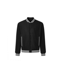 MONPLISSE（モンプリセー）の「[共用] スタジアムプリーツジャケット (ブラック)（その他アウター）」