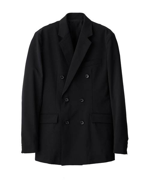 AKM(エイケイエム)の「SEMI W-JKT (LINING / CENTER VENT)(テーラードジャケット・メンズ・グレー/ライトベージュ/ブラック/ネイビー・LARGE)」の1枚目の写真