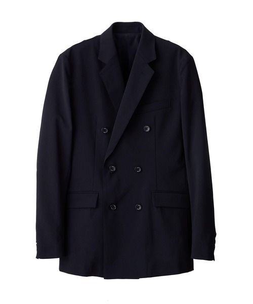 AKM(エイケイエム)の「SEMI W-JKT (LINING / CENTER VENT)(テーラードジャケット・メンズ・グレー/ライトベージュ/ブラック/ネイビー・LARGE/XX-LARGE/SMALL/X-LARGE/MEDIUM)」の19枚目の写真