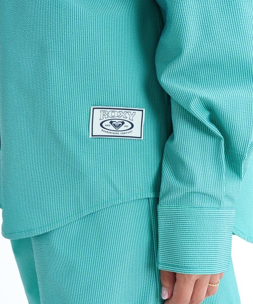 ROXY(ロキシー)の「ROXY SOLUNA SHIRTS シアサッカー素材 ラッシュシャツ【2026年春夏モデル】(シャツ/ブラウス・レディース・ターコイズブルー/ブラック/ホワイト/ピンク・LARGE/MEDIUM/SMALL)」の19枚目の写真