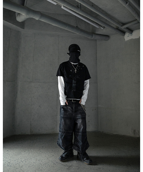ROARINGRAD(ロアリングラド)の「カーペンター バミューダ デニムパンツ ブラック(その他パンツ・レディース・その他・MEDIUM/LARGE)」の4枚目の写真
