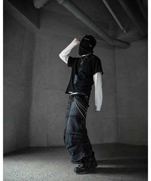 ROARINGRAD(ロアリングラド)の「カーペンター バミューダ デニムパンツ ブラック(その他パンツ・レディース・その他・MEDIUM/LARGE)」の6枚目の写真