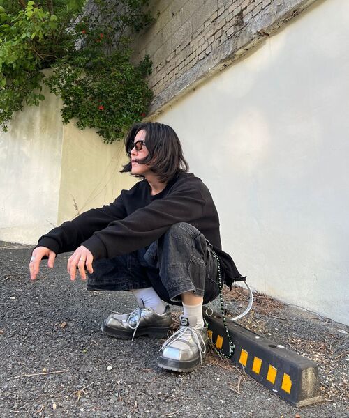 ROARINGRAD(ロアリングラド)の「カーペンター バミューダ デニムパンツ ブラック(その他パンツ・レディース・その他・MEDIUM/LARGE)」の12枚目の写真