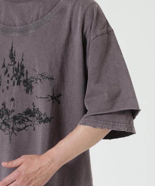 FR(13)NDS(フレンズ)の「FR(13)NDS/フレンズ/Layer TEE(Tシャツ/カットソー・メンズ・グレー/ブラウン・M/L)」の8枚目の写真