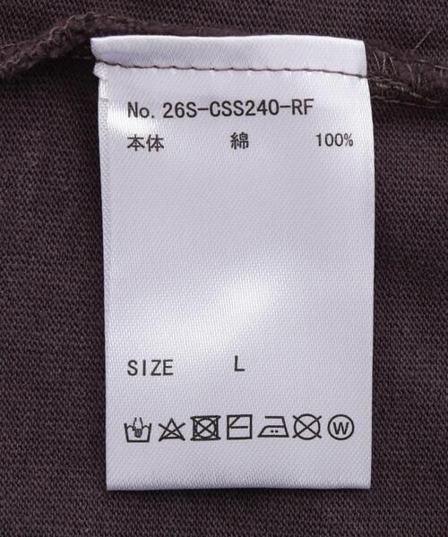 FR(13)NDS(フレンズ)の「FR(13)NDS/フレンズ/Layer TEE(Tシャツ/カットソー・メンズ・グレー/ブラウン・M/L)」の13枚目の写真