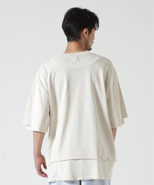 FR(13)NDS(フレンズ)の「FR(13)NDS/フレンズ/Layer TEE(Tシャツ/カットソー・メンズ・グレー/ブラウン・M/L)」の16枚目の写真