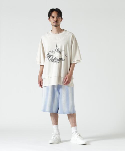 FR(13)NDS(フレンズ)の「FR(13)NDS/フレンズ/Layer TEE(Tシャツ/カットソー・メンズ・グレー/ブラウン・M/L)」の19枚目の写真