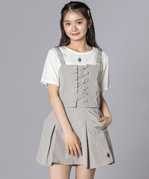 ZIDDY（ジディ）の「ビスチェ&Tシャツ&ボトム 3点セット(130~160cm)（セットアップ）」