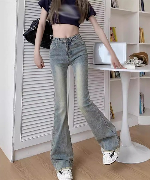 REBALANCE(リバランス)の「フレアデニムパンツ(デニムパンツ・レディース・A・X-LARGE/LARGE/MEDIUM)」の9枚目の写真