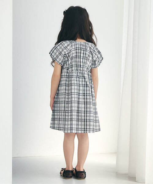 apres les cours（アプレレクール）の「【リンク】パフスリーブヒロインワンピース（ワンピース・キッズ・ピンク/イエロー/ブラック・80/100/110/140/120/90/130）」の5枚目の写真