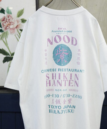 限定展開 紫金飯店×FREAK'S STORE 別注 バックプリント クルーネックTシャツ