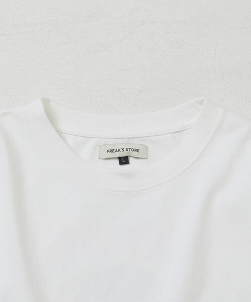 FREAK'S STORE(フリークスストア)の「限定展開 紫金飯店×FREAK'S STORE 別注 バックプリント クルーネックTシャツ(Tシャツ/カットソー・メンズ・ネイビー/チャコールグレー/ホワイト/ピンク・SMALL/MEDIUM/LARGE)」の11枚目の写真