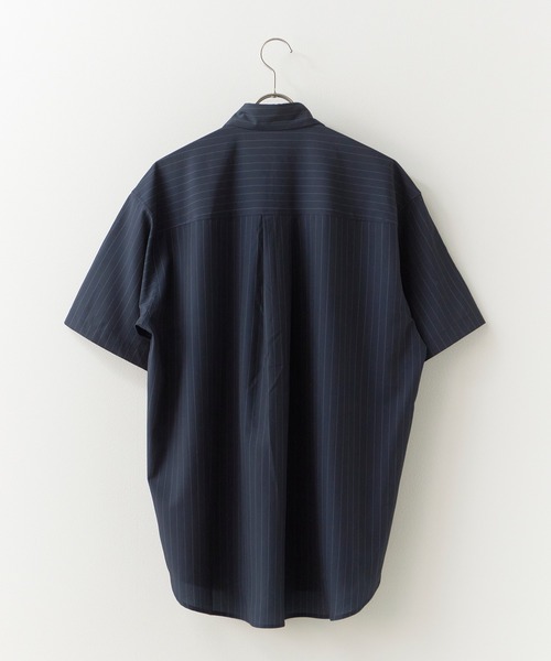 THOUSAND MILE(サウザンドマイル)の「THOUSAND MILE/サウザンドマイル SHORT SLEEVE SHIRT 2026年春夏春服 夏服(シャツ/ブラウス・メンズ・ネイビー/チャコール・M/L/XL)」の11枚目の写真