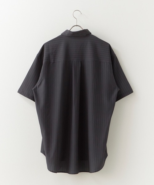 THOUSAND MILE(サウザンドマイル)の「THOUSAND MILE/サウザンドマイル SHORT SLEEVE SHIRT 2026年春夏春服 夏服(シャツ/ブラウス・メンズ・ネイビー/チャコール・M/L/XL)」の12枚目の写真