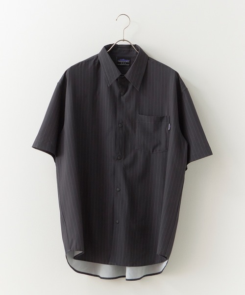 THOUSAND MILE(サウザンドマイル)の「THOUSAND MILE/サウザンドマイル SHORT SLEEVE SHIRT 2026年春夏春服 夏服(シャツ/ブラウス・メンズ・ネイビー/チャコール・M/L/XL)」の13枚目の写真