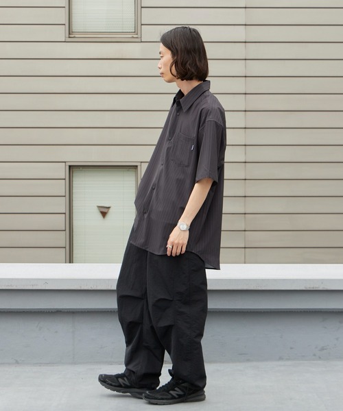 THOUSAND MILE(サウザンドマイル)の「THOUSAND MILE/サウザンドマイル SHORT SLEEVE SHIRT 2026年春夏春服 夏服(シャツ/ブラウス・メンズ・ネイビー/チャコール・M/L/XL)」の22枚目の写真