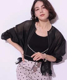 アルページュストーリー シアーレースタンク　白　Sサイズ 新品 アルページュストーリー シアーレースタンク 白 Sサイズ 新品