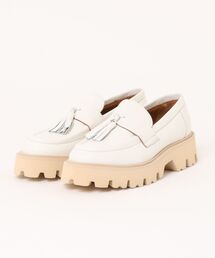 inter-chaussures | 【FABIO RUSCONI】ラウンドトウ厚底タッセルローファー (F1627F)(ローファー)