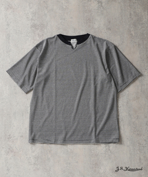 JOURNAL STANDARD J.S HOMESTEAD | J.S.Homestead / ベルベット ボーダー キー × ボート ネック Tシャツ(Tシャツ/カットソー)