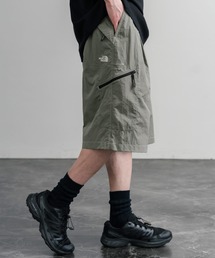 日本未展開モデル THE NORTH FACE ザ・ノースフェイス WHITE LABEL ホワイトレーベル SHELDON BERMUDA ナイロンワイドハーフパンツ