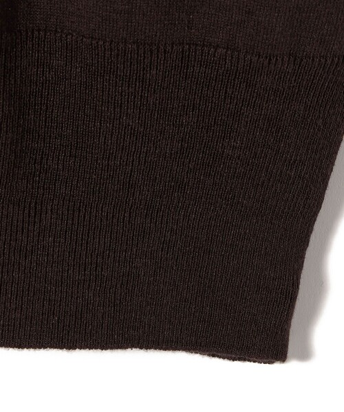 SHIPS(シップス)の「SHIPS Primary Navy Label:〈手洗い可能〉シルク リネン 半袖 カーディガン(カーディガン/ボレロ・レディース・ナチュラル/ブラウン・36/38)」の7枚目の写真