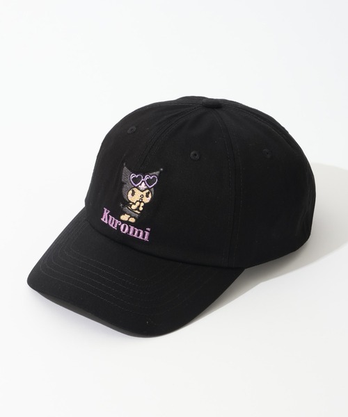 ec Melodyブラック キャップ 星スタッズ紫 セール】【Sanrio/サンリオ】日焼けシリーズ コットンツイルキャップ