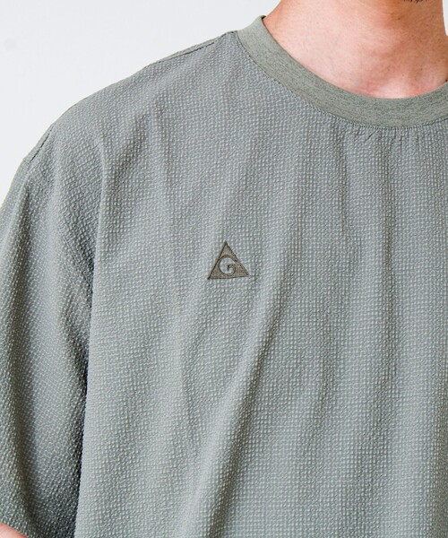 GERRY(ジェリー)の「【GERRY/ジェリー】Seersucker Vent Mesh S/S PO Shirt(Tシャツ/カットソー・メンズ・ブラック/オリーブ/グレー系その他・M/L)」の10枚目の写真