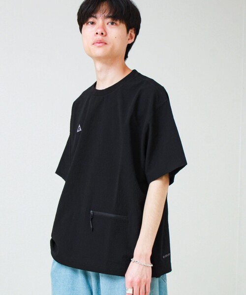 GERRY(ジェリー)の「【GERRY/ジェリー】Seersucker Vent Mesh S/S PO Shirt(Tシャツ/カットソー・メンズ・ブラック/オリーブ/グレー系その他・M/L)」の17枚目の写真