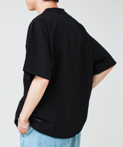 GERRY(ジェリー)の「【GERRY/ジェリー】Seersucker Vent Mesh S/S PO Shirt(Tシャツ/カットソー・メンズ・ブラック/オリーブ/グレー系その他・M/L)」の18枚目の写真