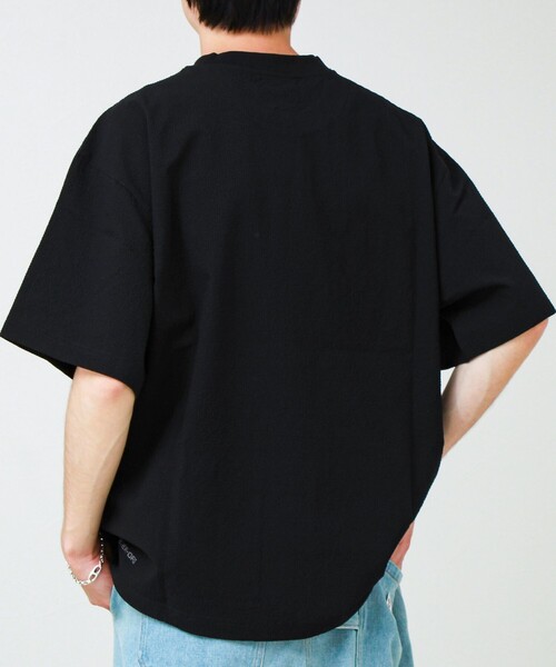 GERRY(ジェリー)の「【GERRY/ジェリー】Seersucker Vent Mesh S/S PO Shirt(Tシャツ/カットソー・メンズ・ブラック/オリーブ/グレー系その他・M/L)」の19枚目の写真
