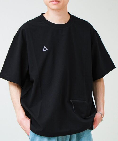 GERRY(ジェリー)の「【GERRY/ジェリー】Seersucker Vent Mesh S/S PO Shirt(Tシャツ/カットソー・メンズ・ブラック/オリーブ/グレー系その他・M/L)」の21枚目の写真