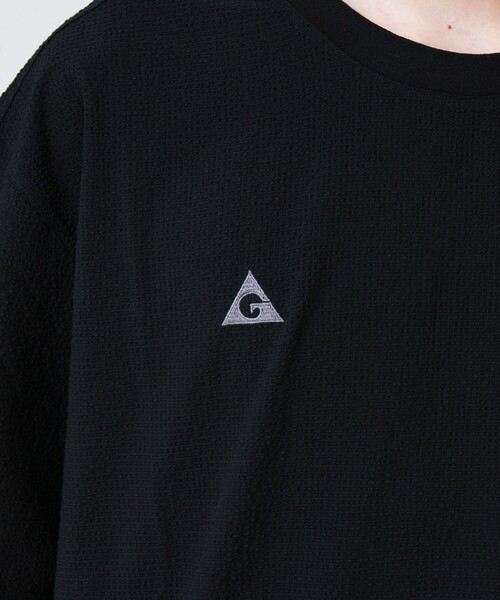 GERRY(ジェリー)の「【GERRY/ジェリー】Seersucker Vent Mesh S/S PO Shirt(Tシャツ/カットソー・メンズ・ブラック/オリーブ/グレー系その他・M/L)」の22枚目の写真