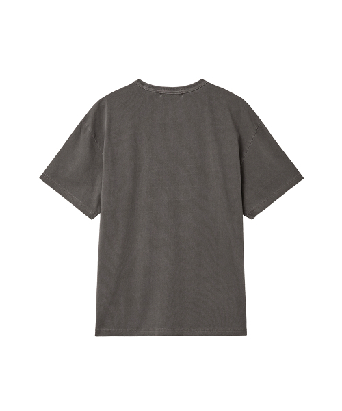 INTEMPOMOOD（インテンポムード）の「ディストーショングラフィックTシャツ_チャコール（Tシャツ/カットソー・メンズ・チャコール・MEDIUM/LARGE）」の12枚目の写真