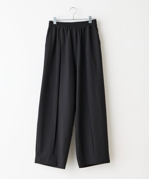 WHIMSIC(ウィムジック)の「【UNISEX/2サイズ展開】ボックスプリーツスラックス(その他パンツ・レディース・グレー/ブラック・1/2)」の15枚目の写真