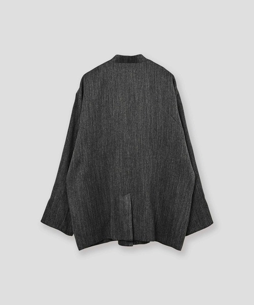 WHYTO.（ホワイト）の「「WHYTO. / ホワイト」tweed satin over jacket（その他アウター・レディース・ブラウン/ブラック・36/38）」の20枚目の写真