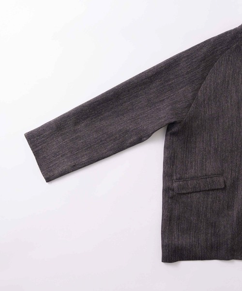 WHYTO.（ホワイト）の「「WHYTO. / ホワイト」tweed satin over jacket（その他アウター・レディース・ブラウン/ブラック・36/38）」の22枚目の写真