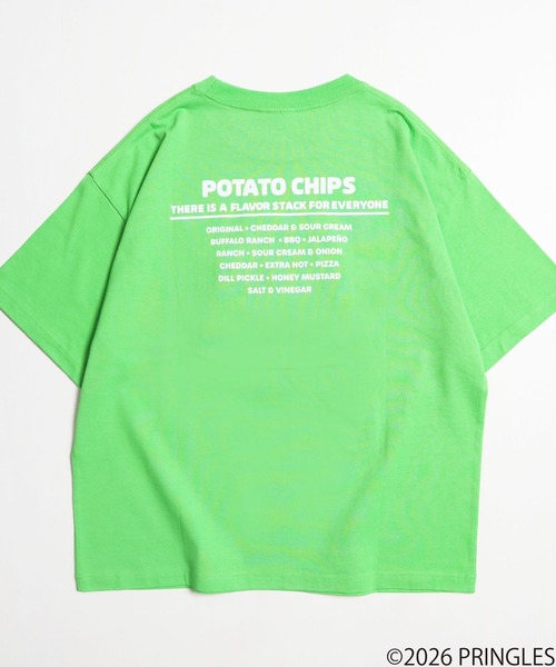 CORPUS SELECT(コーパストーキョー)の「【PRINGLES/プリングルズ】2009 ロゴ サガラ刺繍 バックプリント 半袖Tシャツ(Tシャツ/カットソー・メンズ・レッド/ホワイト/イエロー/チャコールグレー/グリーン・LL/S/L/M)」の18枚目の写真