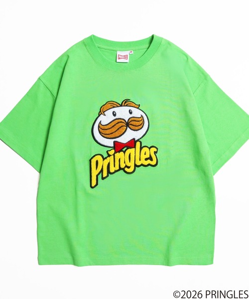 CORPUS SELECT(コーパストーキョー)の「【PRINGLES/プリングルズ】2009 ロゴ サガラ刺繍 バックプリント 半袖Tシャツ(Tシャツ/カットソー・メンズ・レッド/ホワイト/イエロー/チャコールグレー/グリーン・LL/S/L/M)」の17枚目の写真