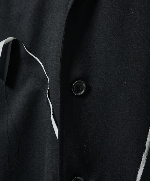 sulvam(サルバム)の「【sulvam】クラシックオーバーコート(ダウンジャケット/コート・メンズ・ブラック・S/M)」の3枚目の写真