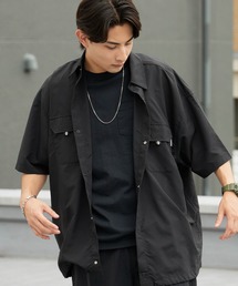 Russell Athletic | RUSSELL ATHLETIC / ラッセルアスレティック SHELTECH Ripstop Shirt リップストップ ユーティリティーシャツ 半袖 メンズ 2026年 夏 夏服(シャツ/ブラウス)