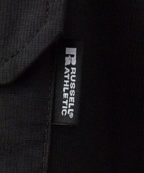 Russell Athletic(ラッセルアスレティック)の「RUSSELL ATHLETIC / ラッセルアスレティック SHELTECH Ripstop Shirt リップストップ ユーティリティーシャツ 半袖 メンズ 2026年 夏 夏服(シャツ/ブラウス・メンズ・ブラック/ベージュ/サックスブルー・M/L/XL)」の7枚目の写真
