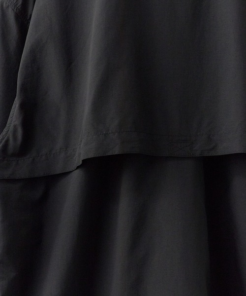 Russell Athletic(ラッセルアスレティック)の「RUSSELL ATHLETIC / ラッセルアスレティック SHELTECH Ripstop Shirt リップストップ ユーティリティーシャツ 半袖 メンズ 2026年 夏 夏服(シャツ/ブラウス・メンズ・ブラック/ベージュ/サックスブルー・M/L/XL)」の16枚目の写真