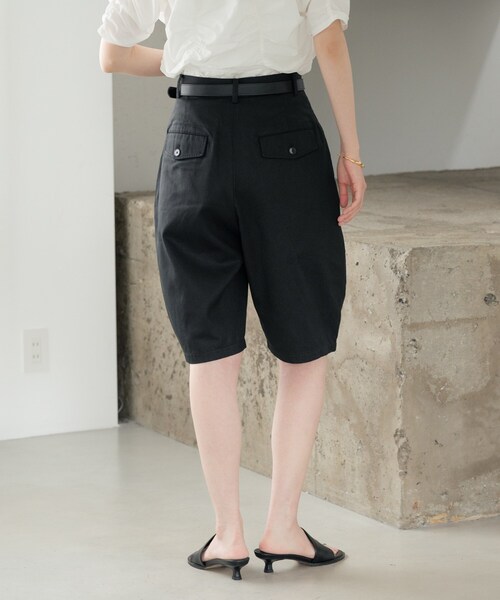 GALLEST(ギャレスト)の「ハーフ丈バレルパンツ(その他パンツ・レディース・ブラック/オリーブ・40/38/36)」の13枚目の写真